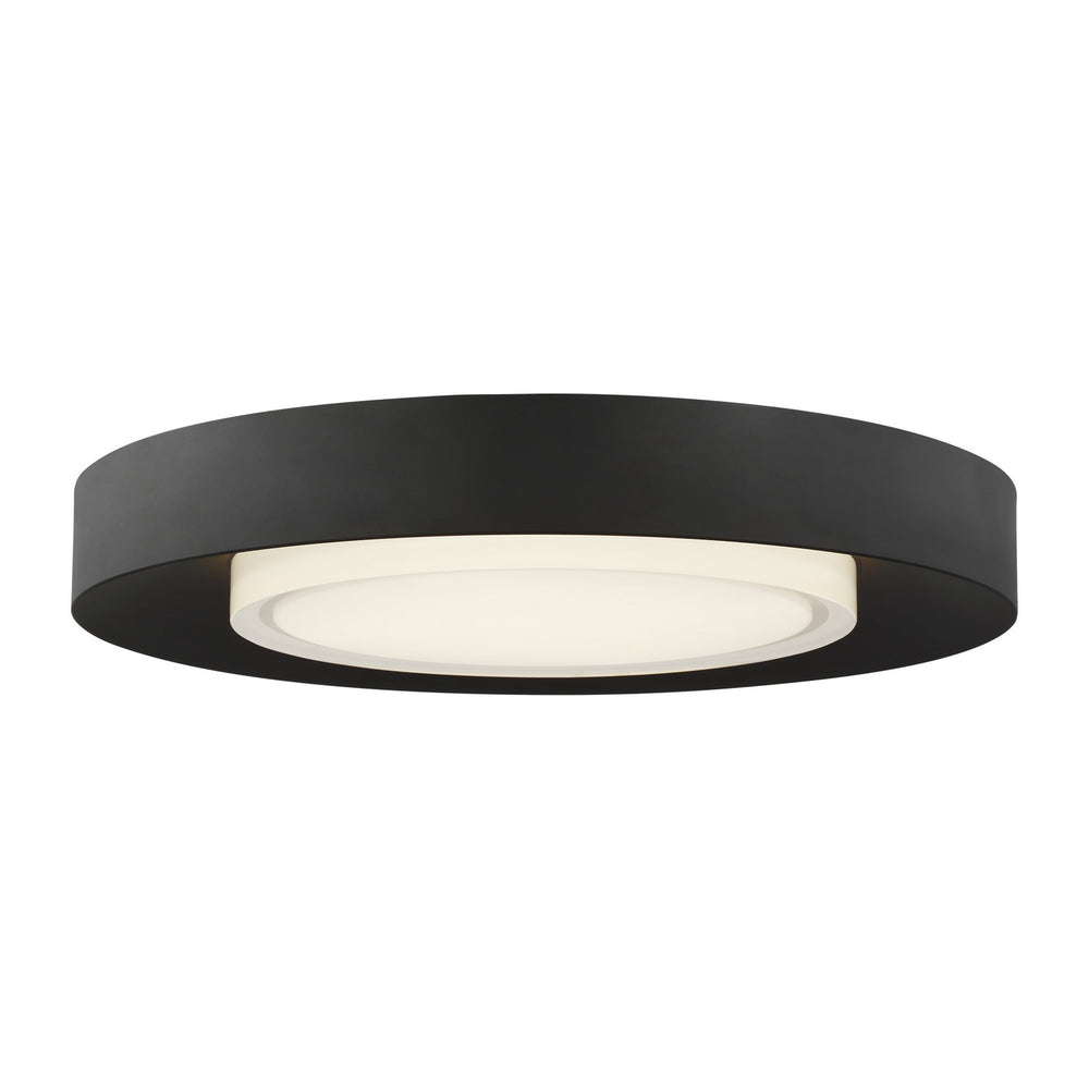 Visual Comfort Modern - LED Flush Mount - Hilo - Nightshade Black- Union Lighting Luminaires Decor