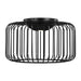 Visual Comfort Modern - LED Flush Mount - Kai - Nightshade Black- Union Lighting Luminaires Decor