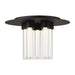 Visual Comfort Modern - LED Flush Mount - Kola - Nightshade Black- Union Lighting Luminaires Decor