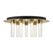Visual Comfort Modern - LED Flush Mount - Kola - Natural Brass- Union Lighting Luminaires Decor