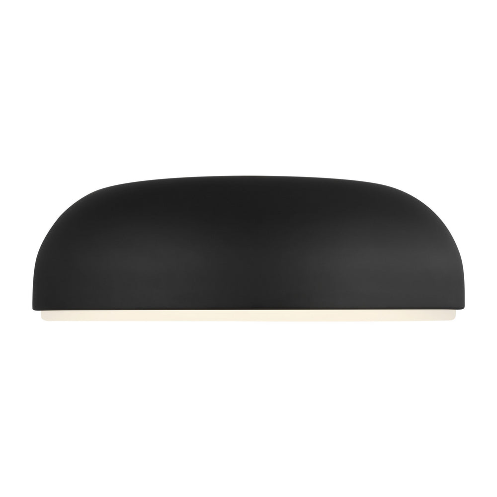 Visual Comfort Modern - LED Flush Mount - Kosa - Nightshade Black- Union Lighting Luminaires Decor