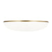 Visual Comfort Modern - LED Flush Mount - Megan - Plated Brass- Union Lighting Luminaires Decor
