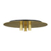 Visual Comfort Modern - LED Flush Mount - Ponte - Natural Brass- Union Lighting Luminaires Decor