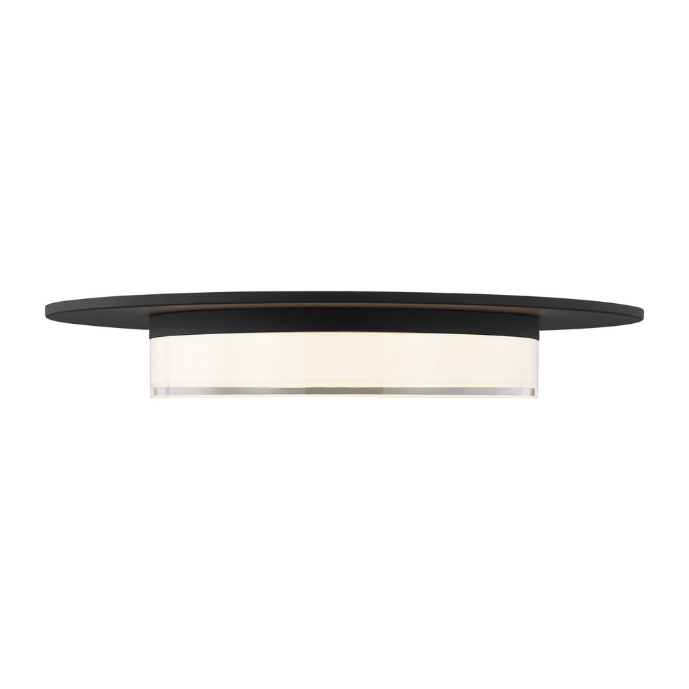 Visual Comfort Modern - LED Flush Mount - Sen - Nightshade Black- Union Lighting Luminaires Decor