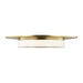 Visual Comfort Modern - LED Flush Mount - Sen - Natural Brass- Union Lighting Luminaires Decor