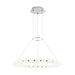 Visual Comfort Modern - LED Chandelier - Orbet - Polished Nickel- Union Lighting Luminaires Decor