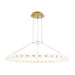 Visual Comfort Modern - LED Chandelier - Orbet - Natural Brass- Union Lighting Luminaires Decor
