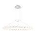 Visual Comfort Modern - LED Chandelier - Orbet - Polished Nickel- Union Lighting Luminaires Decor