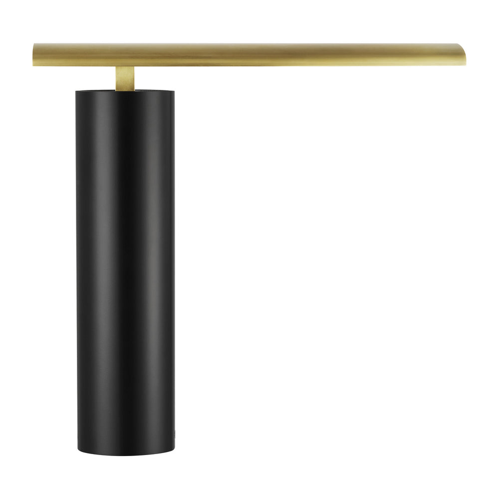 Visual Comfort Modern - LED Table Lamp - Kadia - Natural Brass- Union Lighting Luminaires Decor