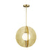Visual Comfort Modern - One Light Pendant - Orbel - Natural Brass- Union Lighting Luminaires Decor