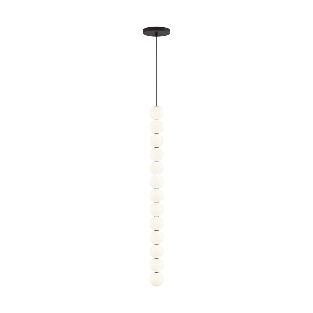 Visual Comfort Modern - LED Pendant - Orbet - Nightshade Black- Union Lighting Luminaires Decor