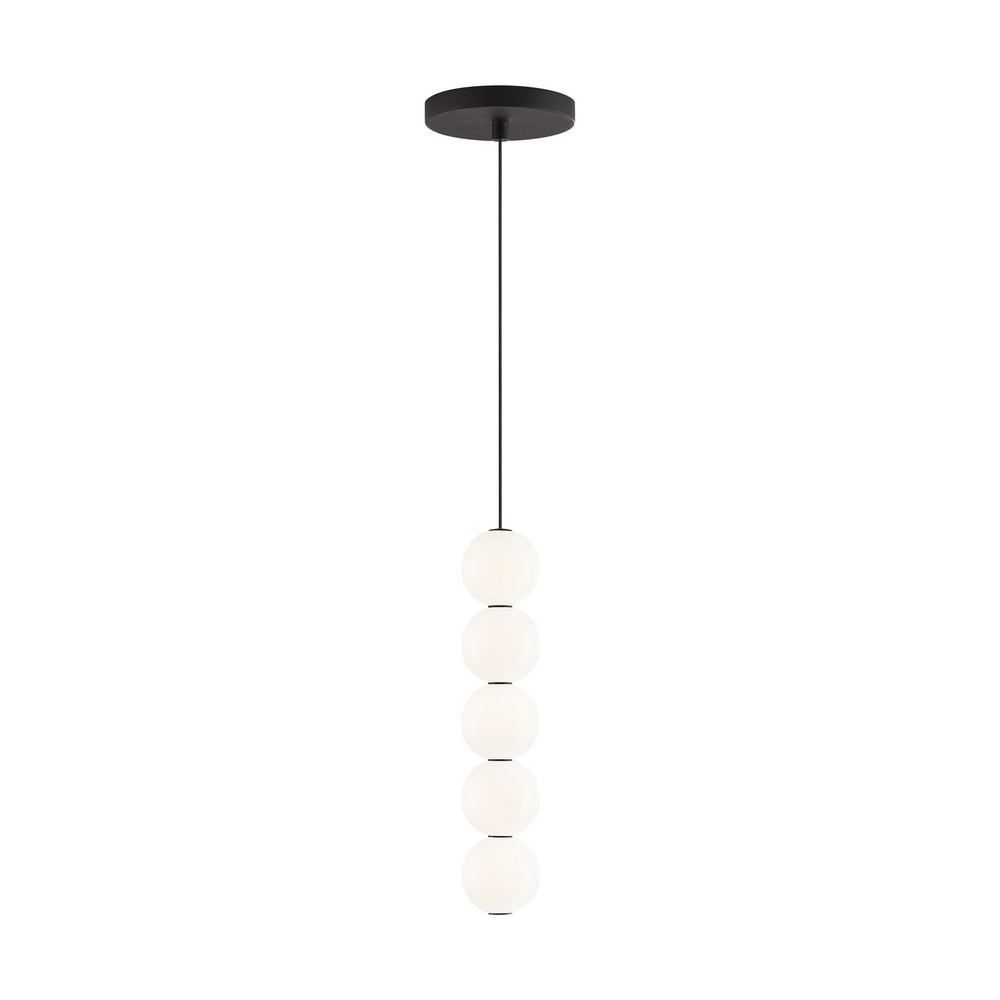 Visual Comfort Modern - LED Pendant - Orbet - Nightshade Black- Union Lighting Luminaires Decor