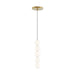 Visual Comfort Modern - LED Pendant - Orbet - Natural Brass- Union Lighting Luminaires Decor