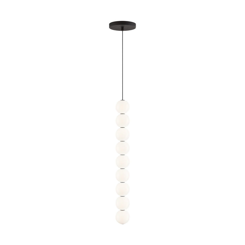 Visual Comfort Modern - LED Pendant - Orbet - Nightshade Black- Union Lighting Luminaires Decor