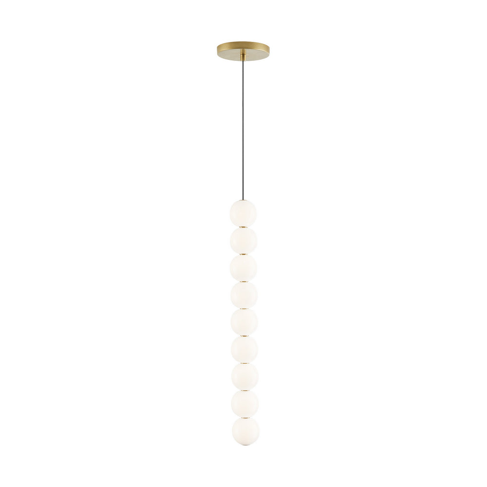 Visual Comfort Modern - LED Pendant - Orbet - Natural Brass- Union Lighting Luminaires Decor