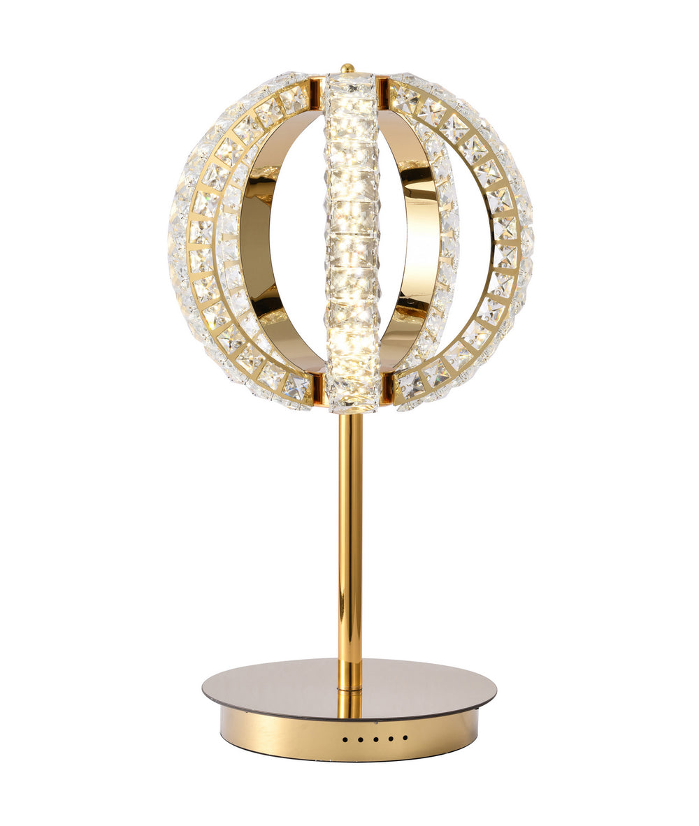 Bethel International Canada - LED Table Lamp - Gold- Union Lighting Luminaires Decor