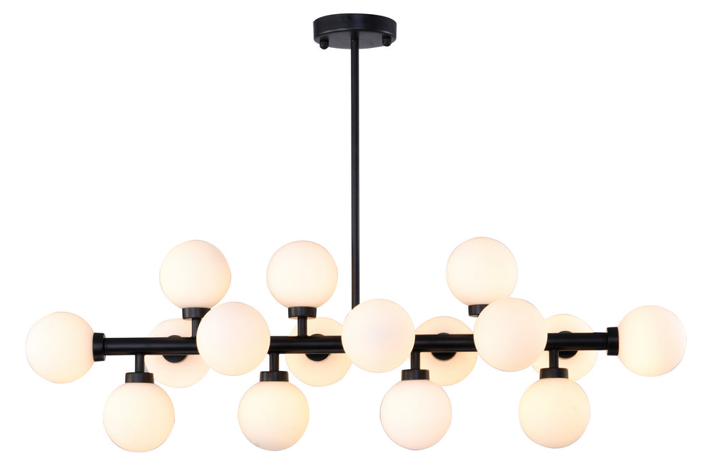 Bethel International Canada - LED Chandelier - Black- Union Lighting Luminaires Decor