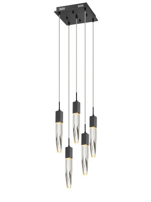 Avenue Lighting - LED Pendant - Aspen - Black- Union Lighting Luminaires Decor