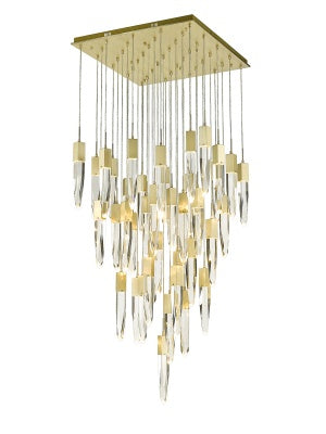Avenue Lighting - LED Pendant - Aspen - Brushed Brass- Union Lighting Luminaires Decor