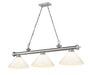 Z-Lite Canada - Three Light Billiard - Cordon - Brushed Nickel- Union Lighting Luminaires Decor