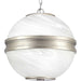 Progress Canada - Three Light Pendant - Point Dume-Moonrise - Antique Nickel- Union Lighting Luminaires Decor