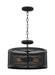 Visual Comfort Studio Canada - Two Light Semi-Flush Convertible Pendant - Gereon - Black- Union Lighting Luminaires Decor
