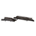 Uttermost - Trays S/2 - Caryn - Dark Black Nickel- Union Lighting Luminaires Decor