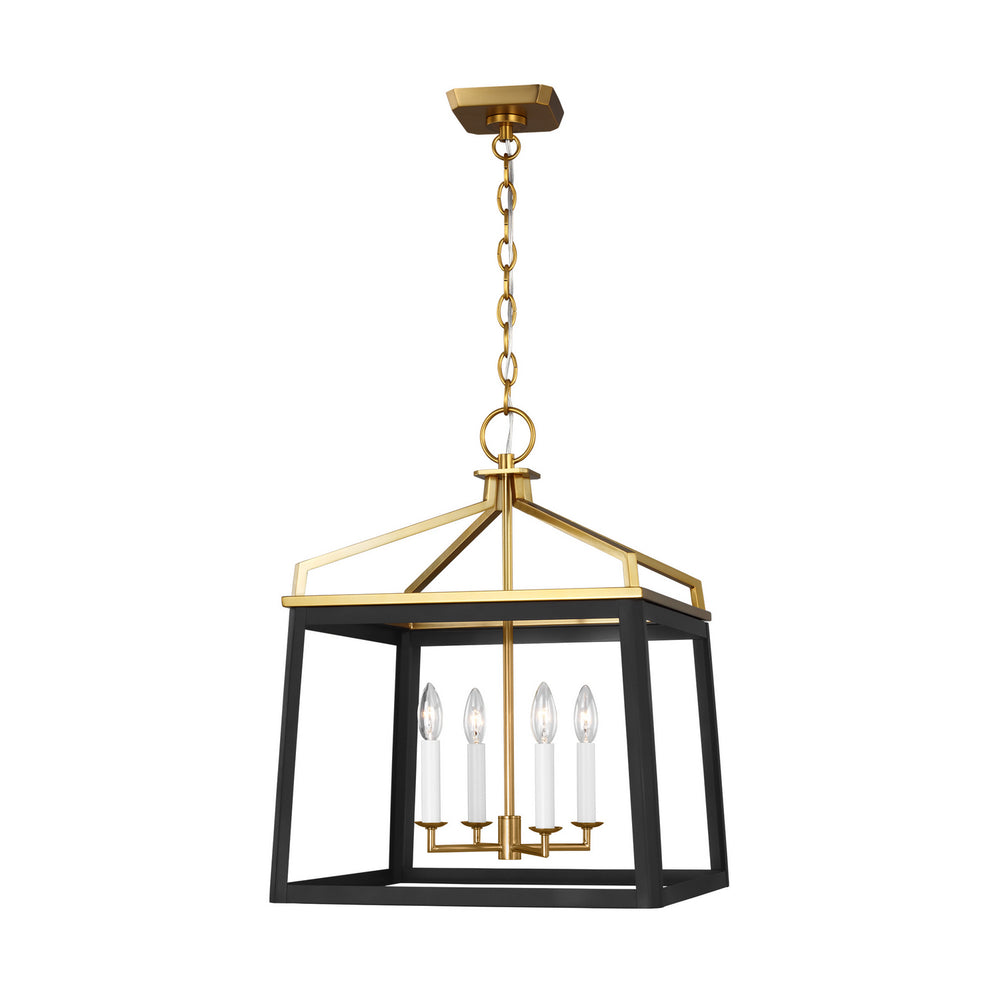 Visual Comfort Studio Canada - Four Light Lantern - Carlow - Midnight Black- Union Lighting Luminaires Decor
