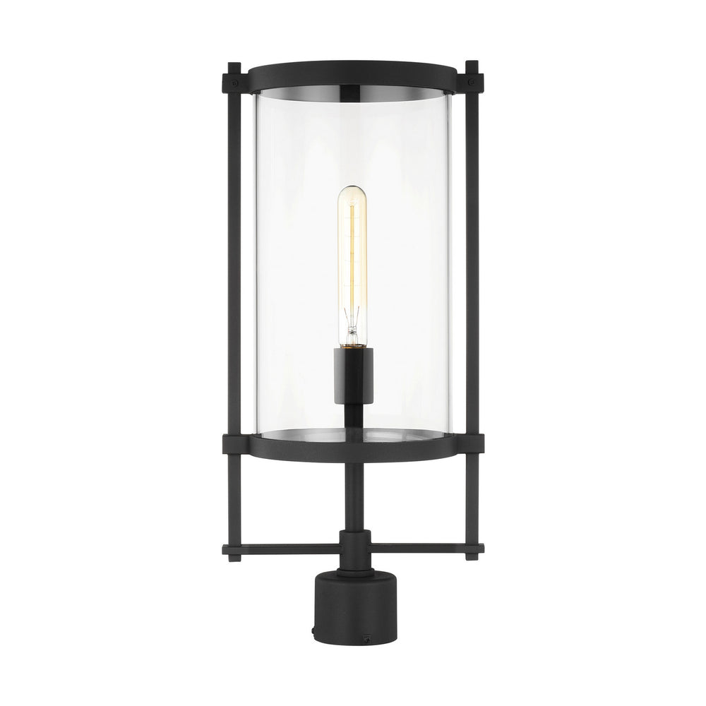 Visual Comfort Studio Canada - One Light Outdoor Post Lantern - Eastham - Textured Black- Union Lighting Luminaires Decor