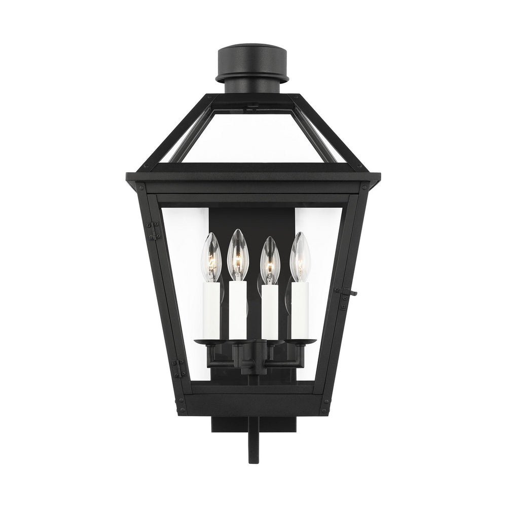 Visual Comfort Studio Canada - Four Light Lantern - Hyannis - Textured Black- Union Lighting Luminaires Decor