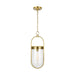 Visual Comfort Studio Canada - One Light Pendant - Blaine - Burnished Brass- Union Lighting Luminaires Decor