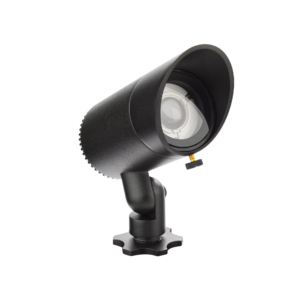 W.A.C. Canada - LED Landscape Basic Accent - Interbeam - Black on Aluminum- Union Lighting Luminaires Decor