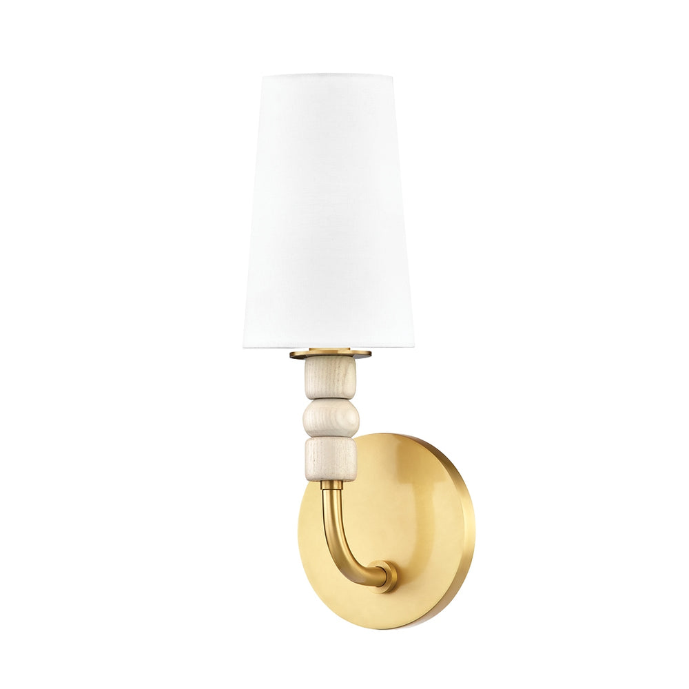 Mitzi Canada - One Light Wall Sconce - Casey - Aged Brass- Union Lighting Luminaires Decor