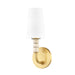 Mitzi Canada - One Light Wall Sconce - Casey - Aged Brass- Union Lighting Luminaires Decor