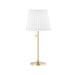 Mitzi Canada - LED Table Lamp - Demi - Aged Brass- Union Lighting Luminaires Decor