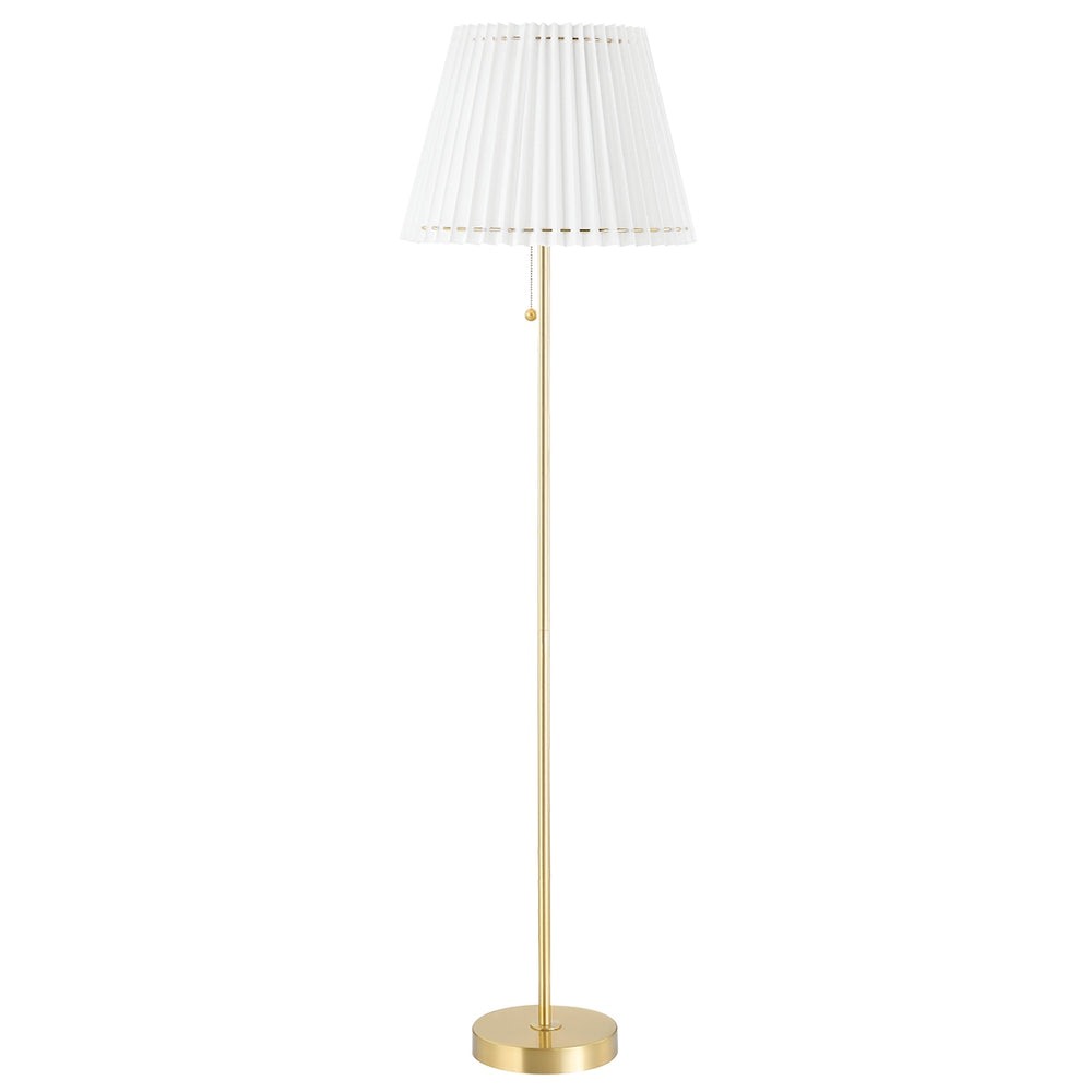 Mitzi Canada - LED Floor Lamp - Demi - Aged Brass- Union Lighting Luminaires Decor
