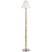 Ralph Lauren Canada - LED Floor Lamp - Dalfern - Waxed Bamboo and Polished Nickel- Union Lighting Luminaires Decor