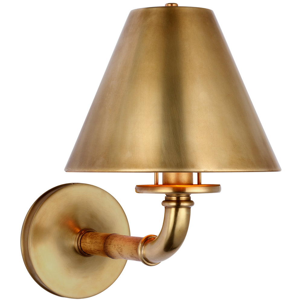 Ralph Lauren Canada - LED Wall Sconce - Dalfern - Waxed Bamboo and Natural Brass- Union Lighting Luminaires Decor