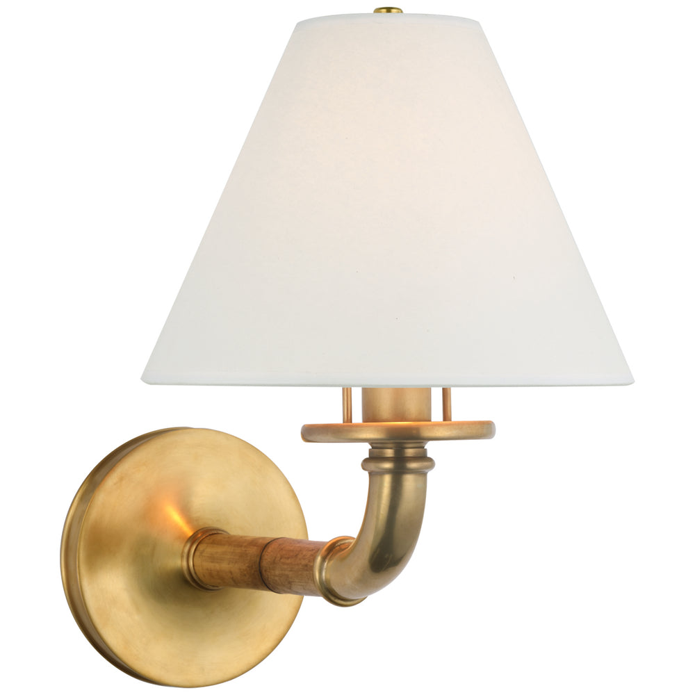 Ralph Lauren Canada - LED Wall Sconce - Dalfern - Waxed Bamboo and Natural Brass- Union Lighting Luminaires Decor