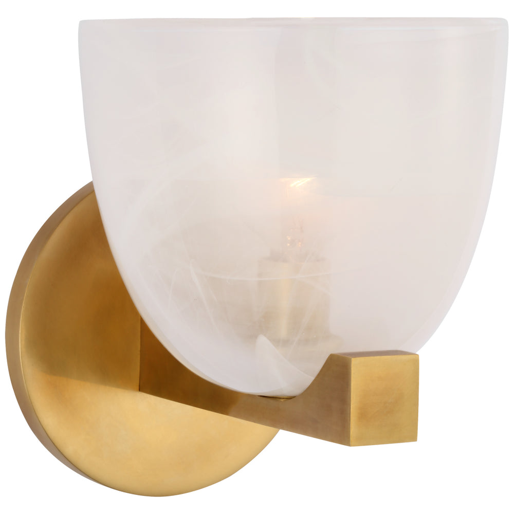 Visual Comfort Signature Canada - LED Wall Sconce - Carola - Hand-Rubbed Antique Brass- Union Lighting Luminaires Decor