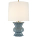 Visual Comfort Signature Canada - LED Table Lamp - Lavinia - Polar Blue Crackle- Union Lighting Luminaires Decor