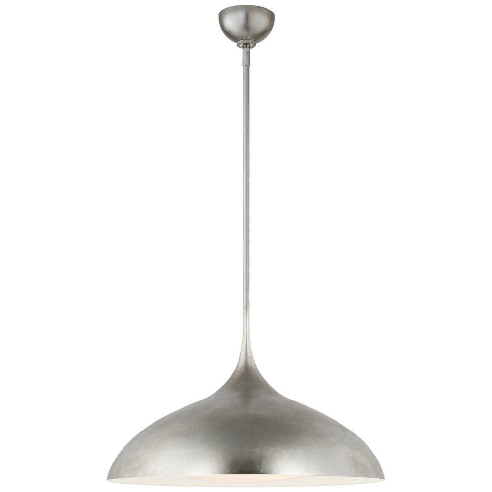 Visual Comfort Signature Canada - LED Pendant - Agnes - Burnished Silver Leaf- Union Lighting Luminaires Decor