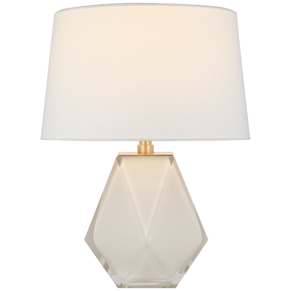Visual Comfort Signature Canada - LED Table Lamp - Gemma - White Glass- Union Lighting Luminaires Decor
