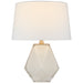 Visual Comfort Signature Canada - LED Table Lamp - Gemma - White Glass- Union Lighting Luminaires Decor
