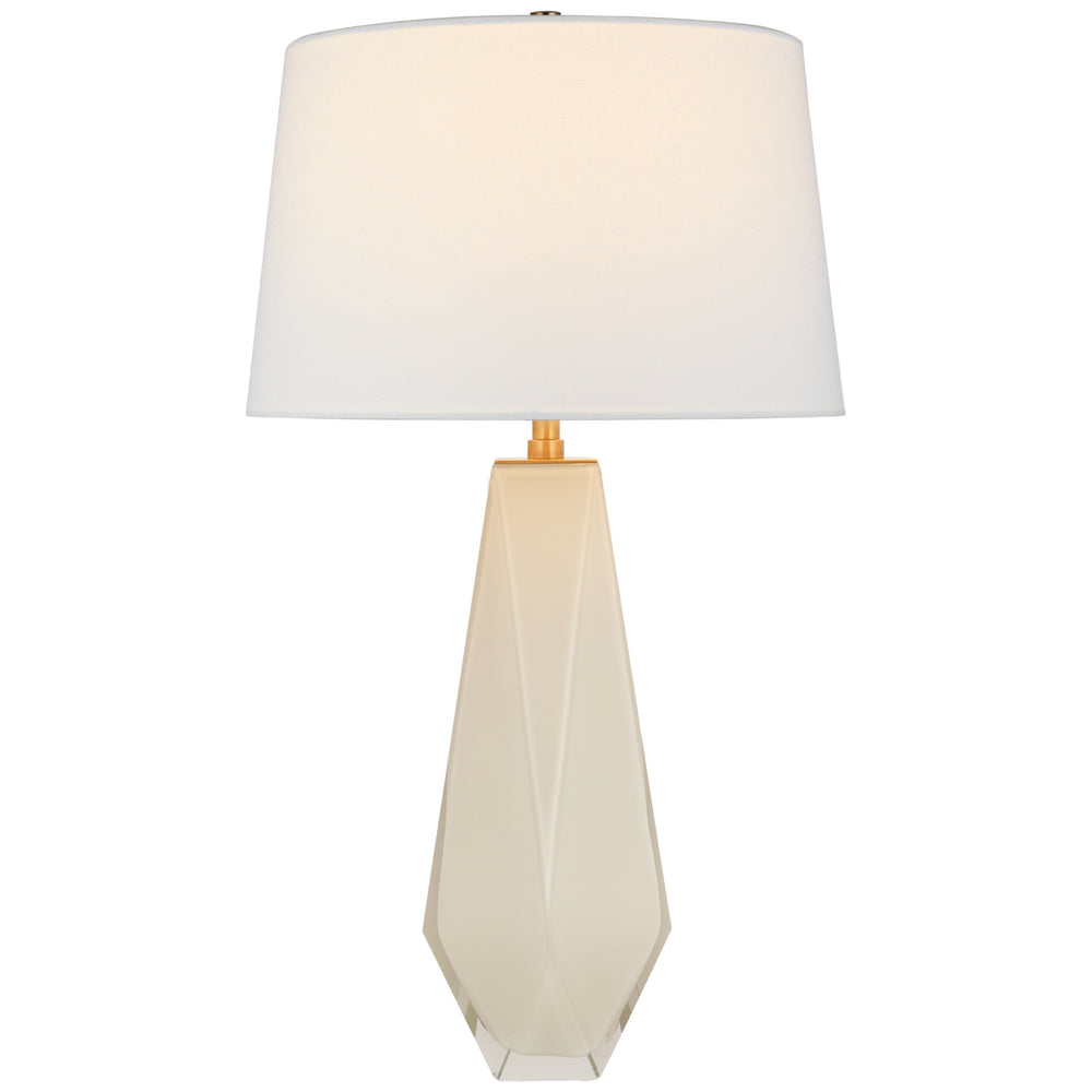 Visual Comfort Signature Canada - LED Table Lamp - Gemma - White Glass- Union Lighting Luminaires Decor