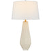 Visual Comfort Signature Canada - LED Table Lamp - Gemma - White Glass- Union Lighting Luminaires Decor