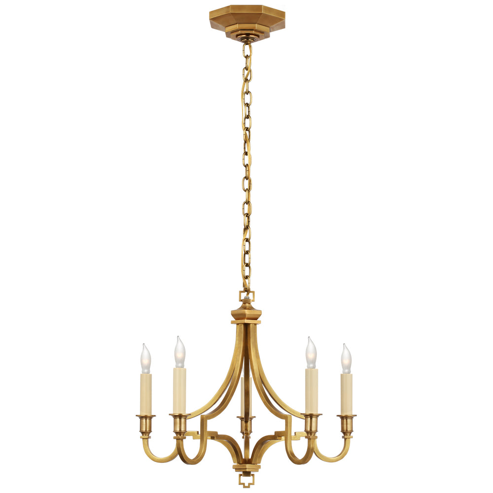 Visual Comfort Signature Canada - LED Chandelier - Mykonos - Antique-Burnished Brass- Union Lighting Luminaires Decor