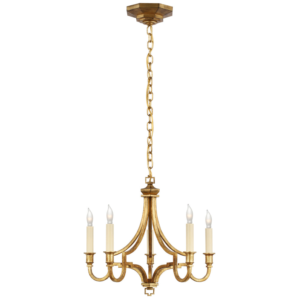 Visual Comfort Signature Canada - LED Chandelier - Mykonos - Gilded Iron- Union Lighting Luminaires Decor