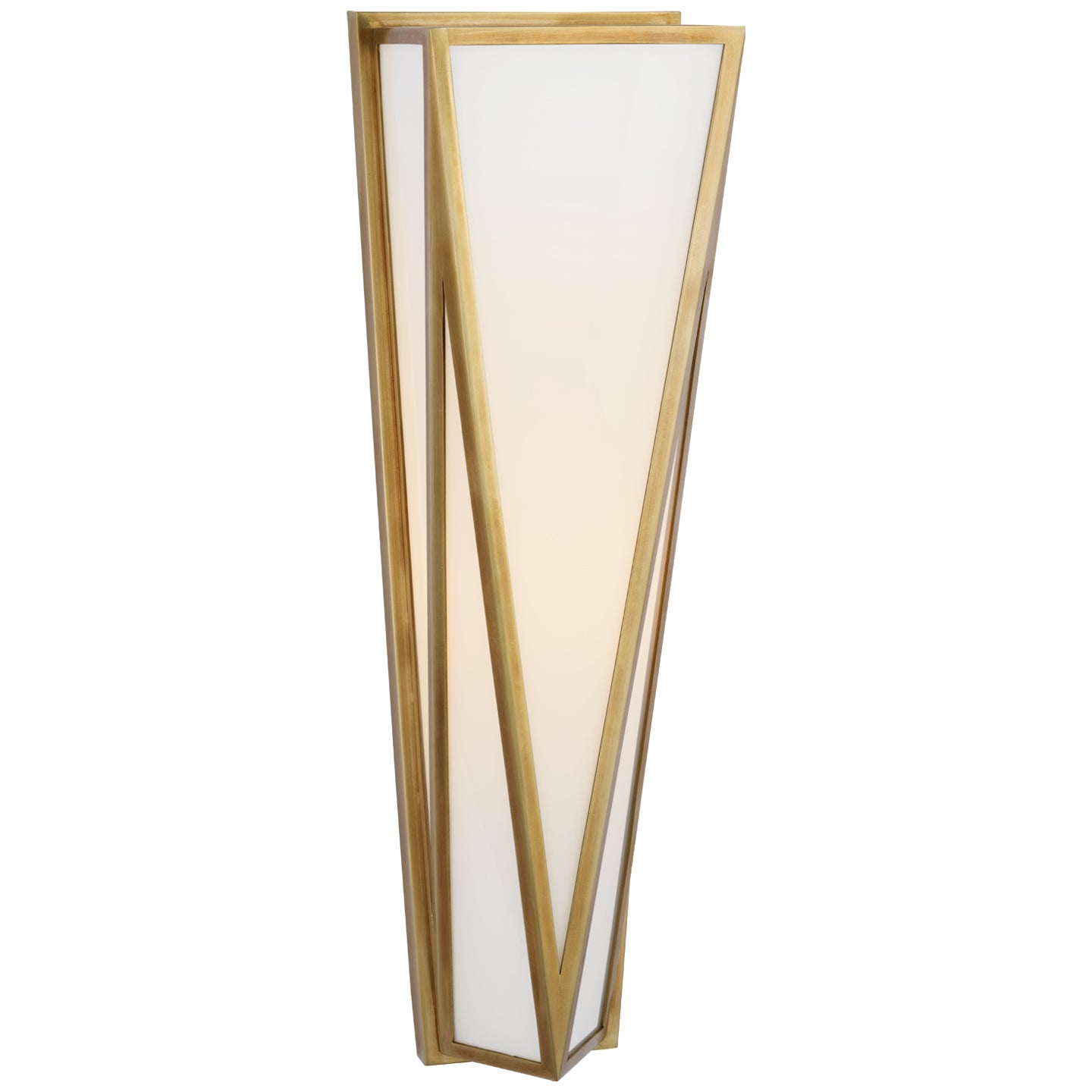 Visual Comfort Signature Canada - LED Wall Sconce - Lorino - Hand-Rubbed Antique Brass- Union Lighting Luminaires Decor