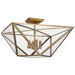 Visual Comfort Signature Canada - LED Semi-Flush Mount - Lorino - Hand-Rubbed Antique Brass- Union Lighting Luminaires Decor